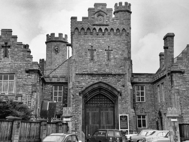 The gatehouse doors were kept shut in January 1975. Picture: The News