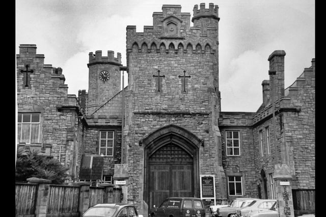 The gatehouse doors were kept shut in January 1975. Picture: The News