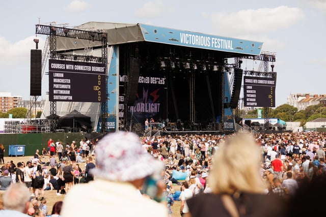 Crowds enjoy day one at Victorious Festival 2024, Friday, August 23.