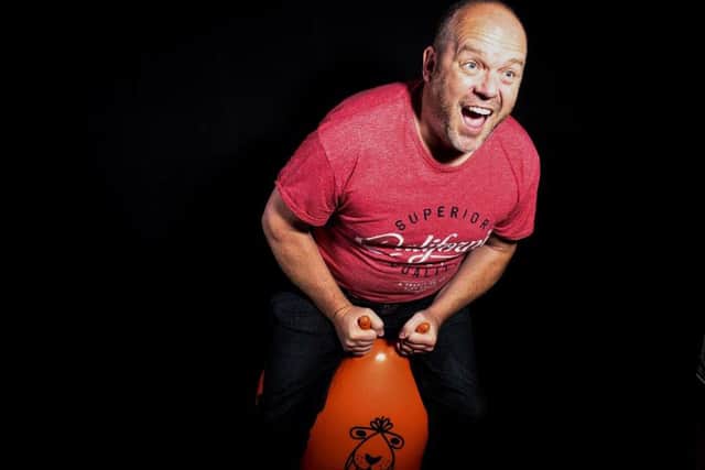 Comedian James Alderson