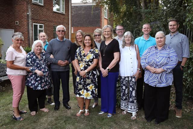 Thorngate Churcher Trust team welcomes Mayor of Gosport.