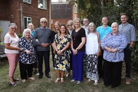 Thorngate Churcher Trust team welcomes Mayor of Gosport.