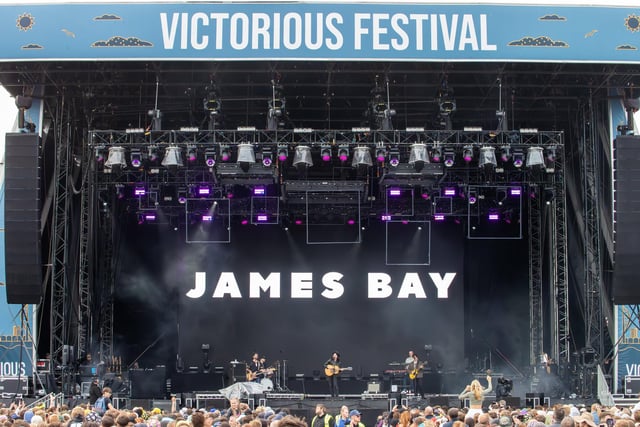James Bay rocked the Common Stage Photos by Alex Shute