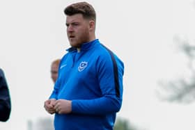 Pompey Women boss Jay Sadler. Pic: Jordan Hampton