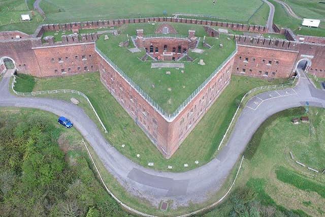Fort Purbrook from above
