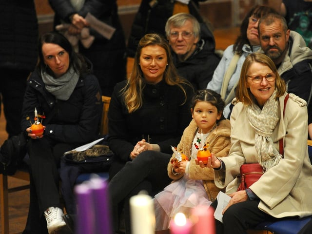 The News Carol Service was held at St Mary's Church in Fratton.  Picture: Sarah Standing (061224-208)