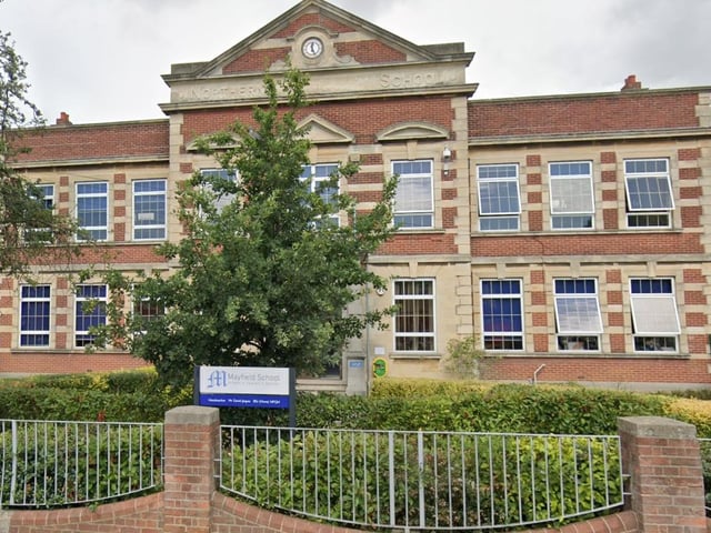 Mayfield School had 39 per cent of pupils meeting expected standards for reading, writing and maths. The average score in reading was 101 and in maths it was 100.