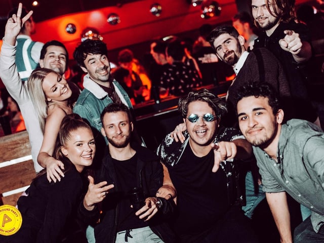 Clubbers at Face on the Floor in Pryzm in 2019.