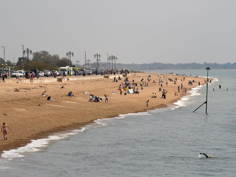 Travel_Teddybears from Glasgow was effusive in praise for Southsea beach, writing: 'Usually we like wild and windswept beaches far from anywhere like Shetland Skye or Orkney but we do really love this beach. We had brilliant sun with a fresh breeze. This really is a lovely place.' Picture: Keith Woodland (290521-30)