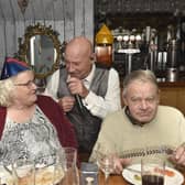 The annual Christmas lunch for OAPs at the White Hart pub in Denmead on Tuesday, December 5, 2023.

Picture: Sarah Standing (051223-3150)