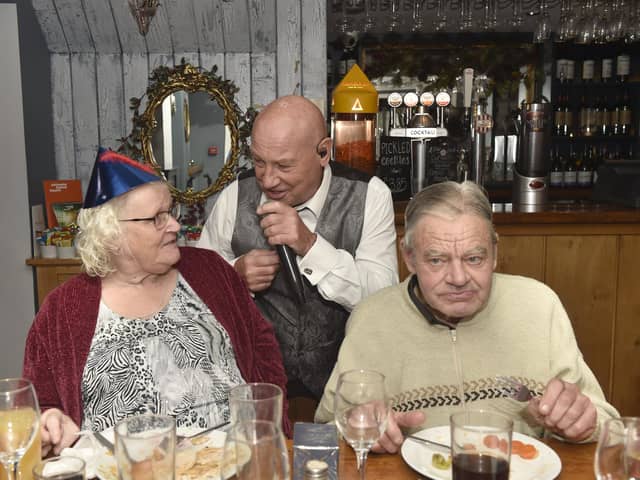 The annual Christmas lunch for OAPs at the White Hart pub in Denmead on Tuesday, December 5, 2023.

Picture: Sarah Standing (051223-3150)