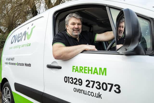 Richard Lawrence, has started Ovenu Fareham. Picture by Stewart Turkington 