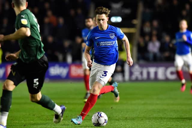 Denver Hume is back for Pompey.