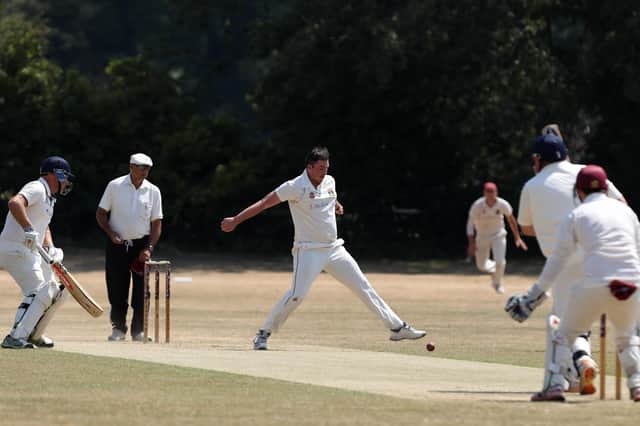 Fareham and Crofton bowler Dan Reader took four wickets. Picture: Chris Moorhouse