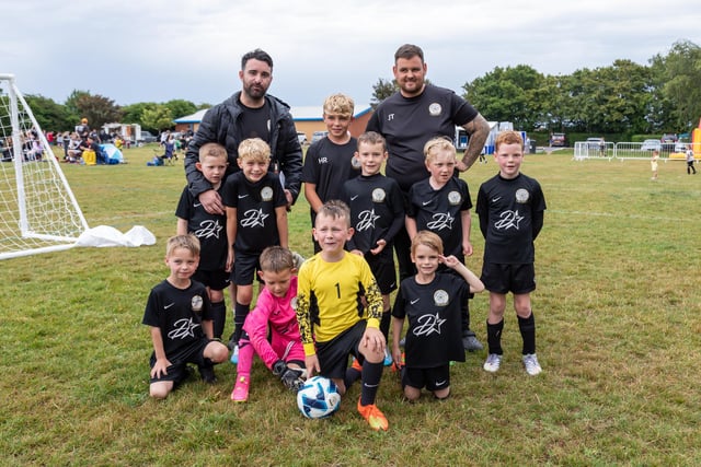Horndean U8s. Picture: Mike Cooter