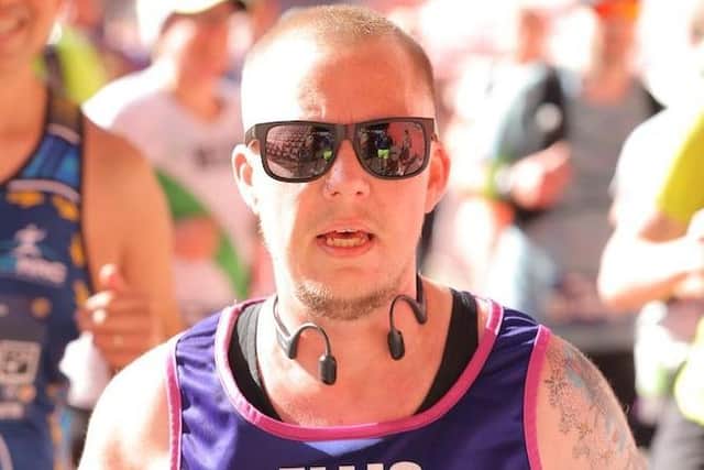 Ellis runs for Autism Hampshire in the ABP