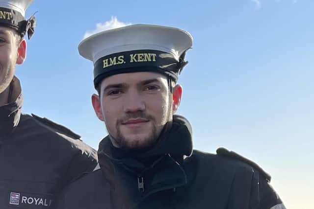 Royal Navy warfare specialist Ben Wilson met Daniel when they were serving aboard HMS Kent