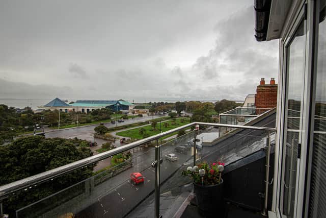 The view from one of the hotel balconies
Picture: Habibur Rahman