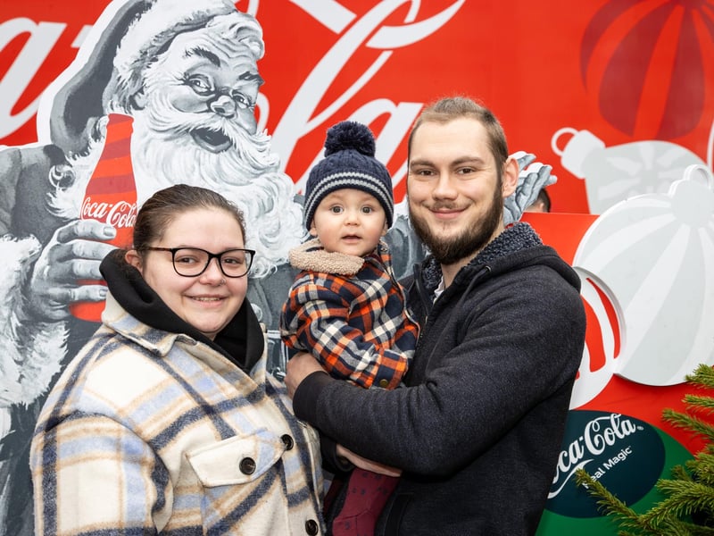 Pictured - The Jenkins Family from North End.