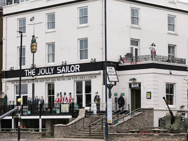 The Jolly Sailor in Clarence Parade, is well positioned close to Southsea Common providing a good location to watch the world go by. Picture: Chris Moorhouse