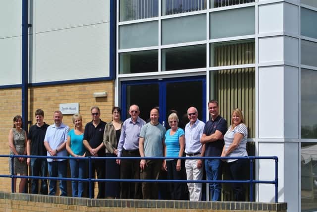 The team at LFD Ltd in Gosport.