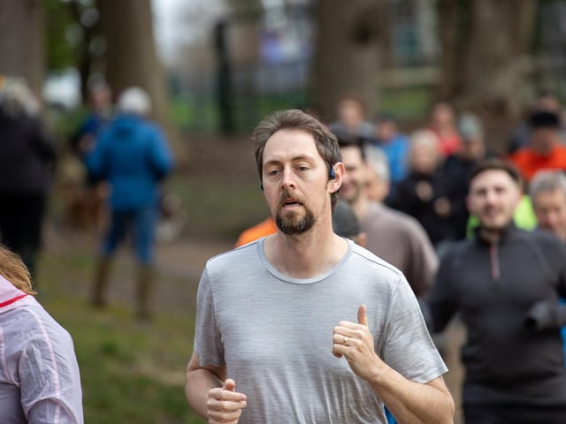 Competitors in Saturday morning's Havant parkrun at Staunton Country Park. Picture: Alex Shute