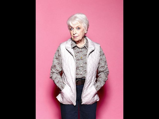 Jan Sands said: 'She used to live near us and come into the shop I worked in - such a lovely lady.'