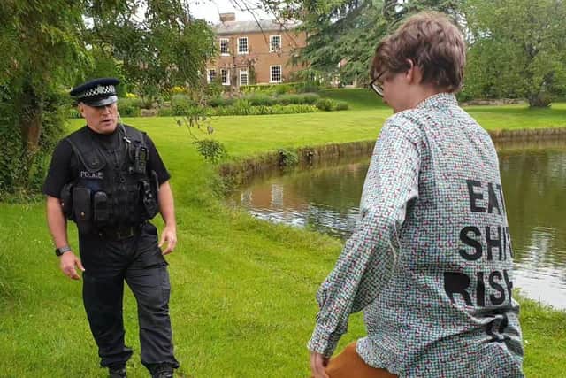 Four men have been arrested following the incident at Rishi Sunak's North Yorkshire home