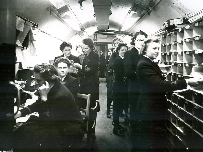 A few months after D-Day The News wartime photographer Victor Stewart was allowed into the top secret maze of tunnels beneath Fort Southwick from where D-Day operations were controlled. Naval cipher office.