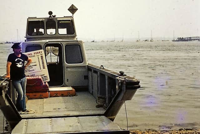 Remember when the ferry from Portsmouth to Hayling Island was just 20p a trip? Picture: Richard Boryer collection.