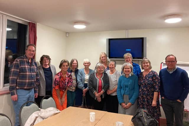 Some of the team from Emsworth and elsewhere who have helped with practical support and friendship for their tenants who were previously homeless