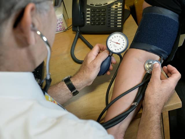 GP appointments massively declined in April, NHS data shows. Stock Photo: PA