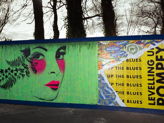 Wonderful artwork which was produced over the weekend. Picture: Keith Woodland (260221-26)