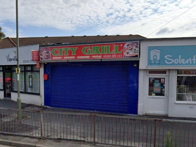 City Grill at 4 Castle Street, Portchester, Fareham; rated five on June 18