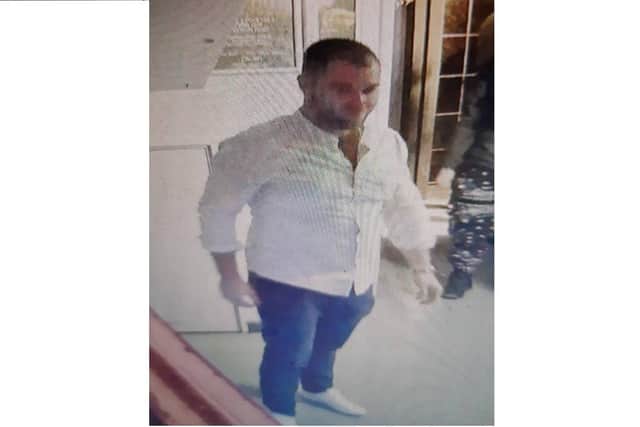 Police would like to speak to this man after a man was assaulted in the toilets of Plush nightclub in Basingstoke between 2am and 3am on Sunday 9 January.