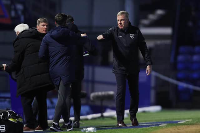 Kenny Jackett saw positives in last night's 2-0 defeat by Sunderland. Picture: Joe Pepler