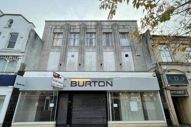 The former Burton in Gosport High Street