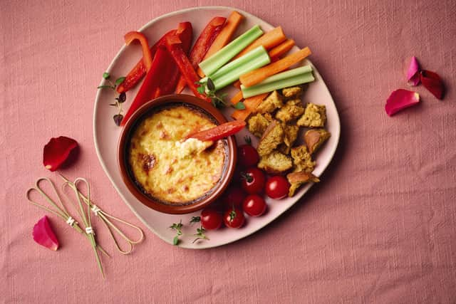 Specially Selected Valentine's fondue for two from Aldi.