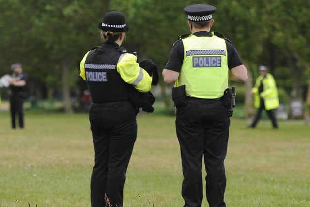 Police in Portsmouth. Picture: Ian Hargreaves  (310519-1)