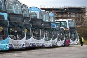 Bus workers in the Unite union will strike this month.
