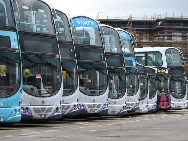Bus workers in the Unite union will strike this month.