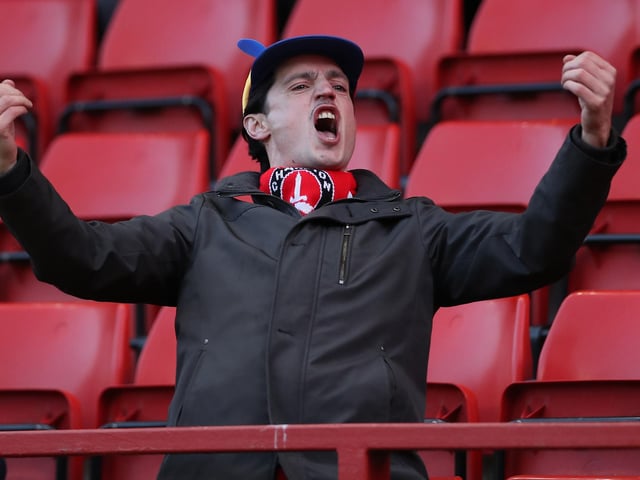 Average travelling support this season: 806.
