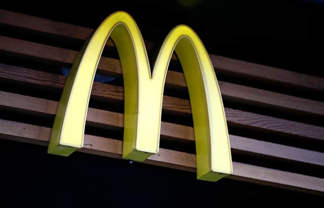McDonald's is bringing Pokemon Happy Meals to the UK in May. (Photo credit should read TOLGA AKMEN/AFP/Getty Images)