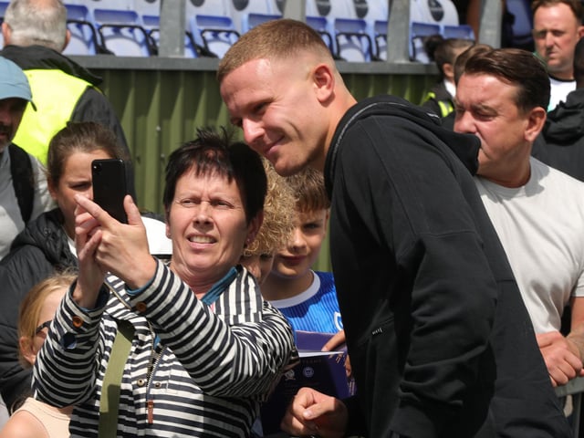 Pompey make their annual pre-season trip to the Hawks    Picture: Dave Haines.