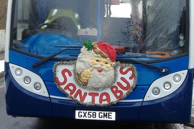 Stagecoach Christmas Bus