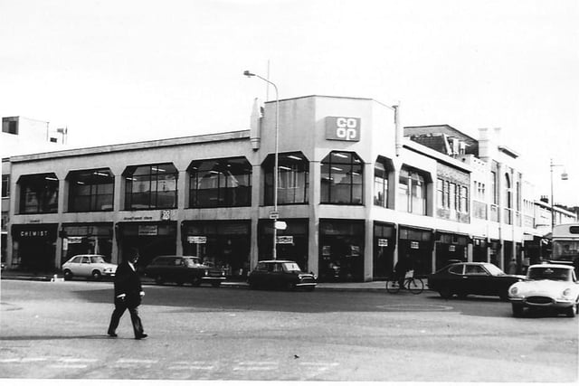 This photo was taken in 1975, when North End was one of the city's bustling shopping spots. Many of you said you miss the choice of the Co-op department store there.