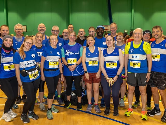 Portsmouth Joggers ready to take on the Gosport Half Marathon Photos by Alex Shute
