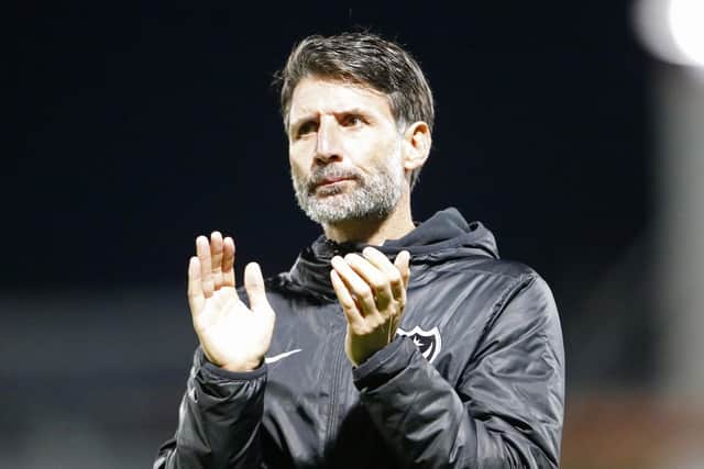 Pompey boss Danny Cowley