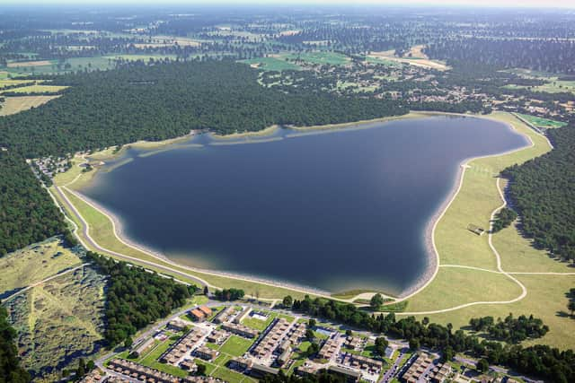 What Havant Thicket Reservoir could look like