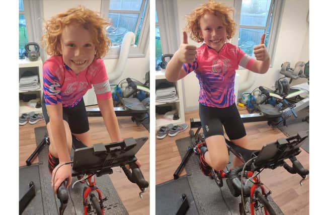 Evan Mitchell, 9 from Bedhampton, is taking on an epic cycle to raise money for Children in Need